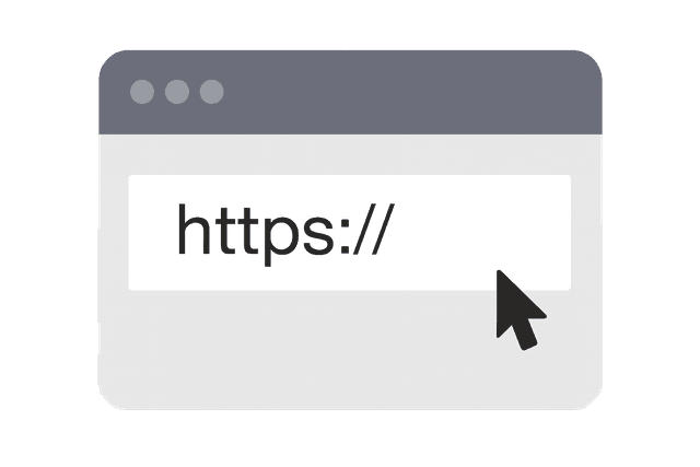 URL bar illustration